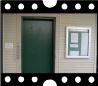 Elevator and Bulletin Board